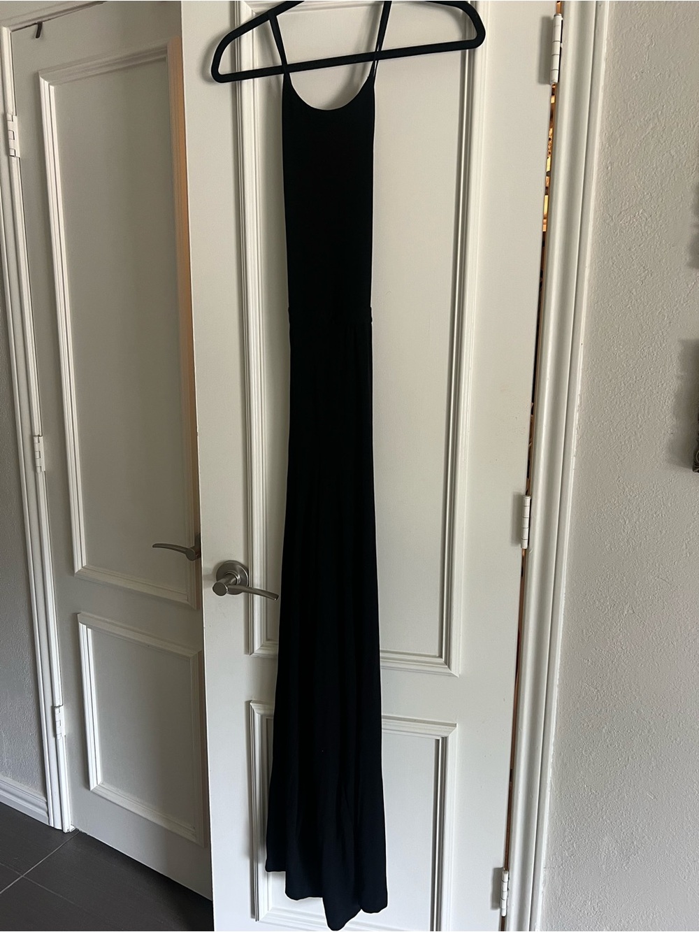 Alice + Olivia Black Sleeveless Jumpsuit